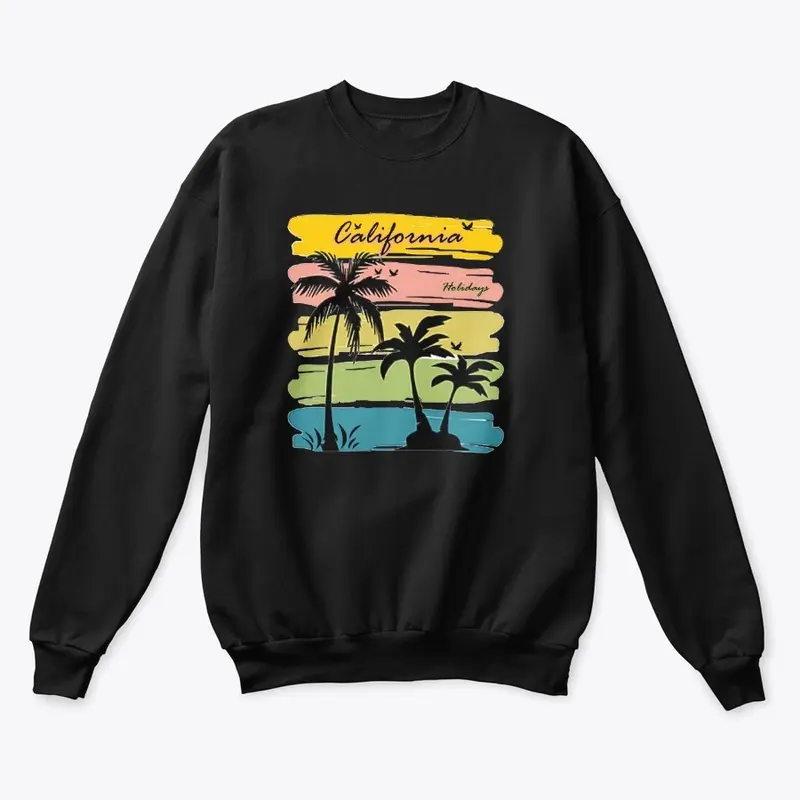 California beach style design apparel