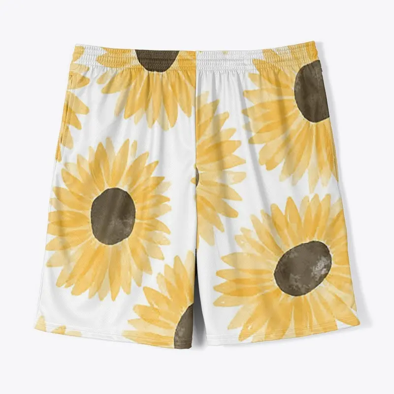 Sunflower all-over printed 