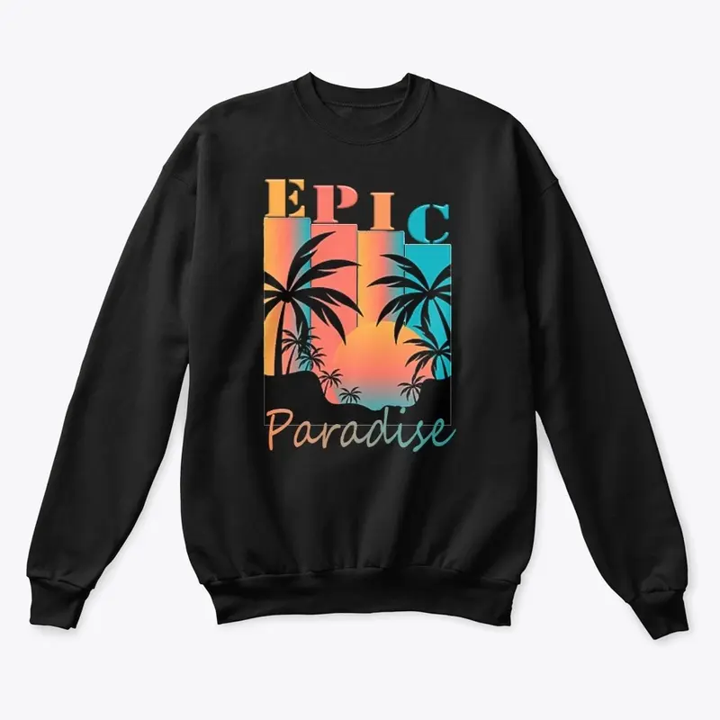 "Beach Tree Epic Paradise Tees"