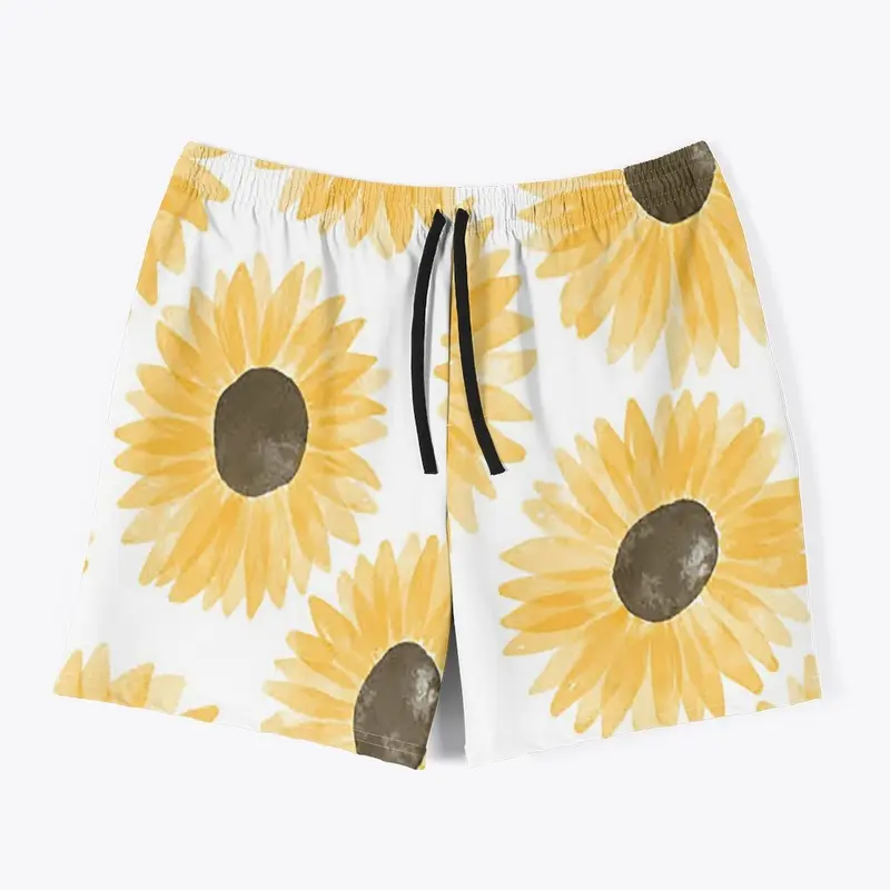 Sunflower all-over printed 