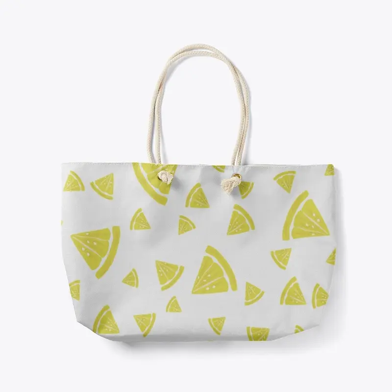 Summer Freshness: All-Over Lemon Print 